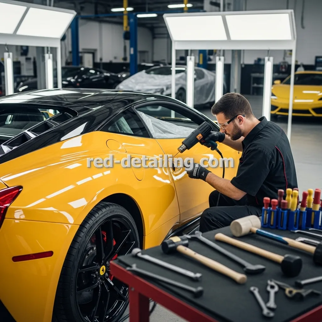 لیسه گیری تخصصی بدنه خودرو در شرق تهران حکیمیه